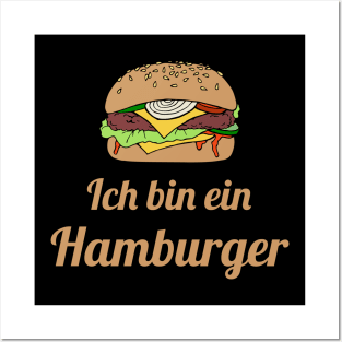 Ich bin ein Hamburger Posters and Art